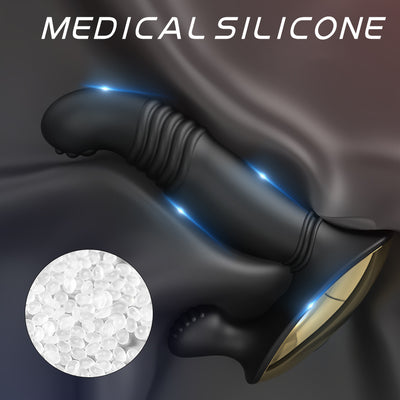 YoYoLemon Prostaatstimulator P-spotstimulator voor mannen, vibrerend anaal speelgoed