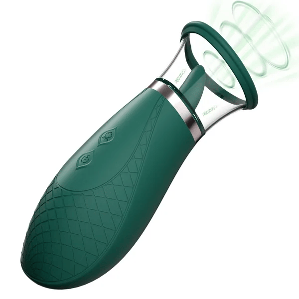 YoYoLemon vibrerende poespomp met tonglikkende bewegingen voor clitoris en tepel voor vrouwen, seksspeeltjes voor volwassenen
